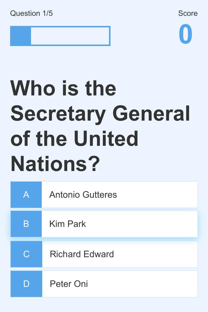 Quiz App